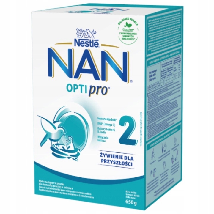 Nestle NAN Optipro 2 - mleko modyfikowane 650 g