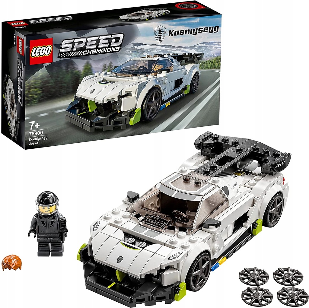 LEGO Klocki Speed Champions 76900 Koenigsegg Jesko Zestaw Idealny PREZENT