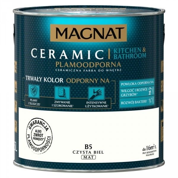 MAGNAT Ceramic 10L B5 Czysta Biel biała Kuchnia Ła