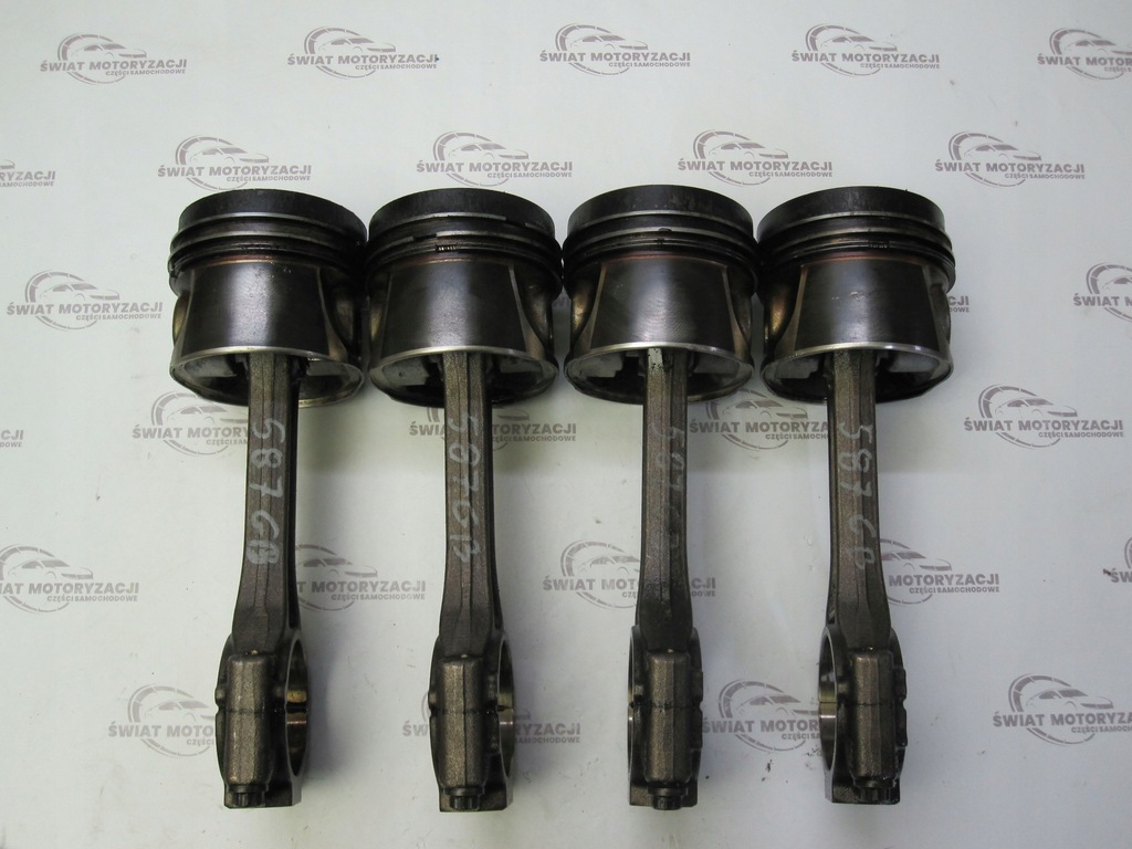 VW CADDY 1.6 TDI 13R CAY 105KM 79L98 TŁOK KORBOWÓD