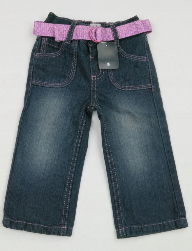 spodenki jeans dla malucha 6-12msc