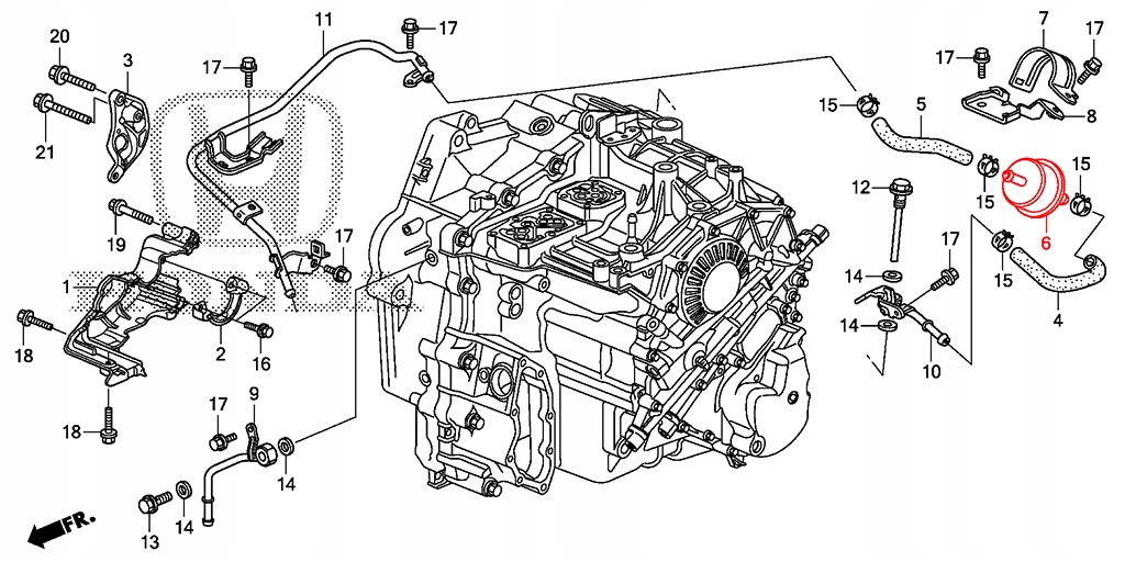 FILTR OLEJU PRZEKŁADNIOWEGO ACCORD CIVIC CRV
