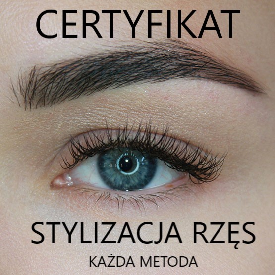 Certyfikat STYLIZACJA RZĘS 3:1