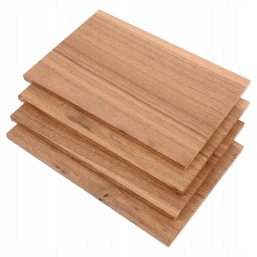 4pcs Furniture Wood Planks Walnut Planks Craft