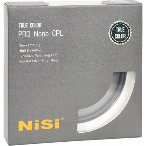 Filtr polaryzacyjny 82 mm NiSi CPL True Color Pro
