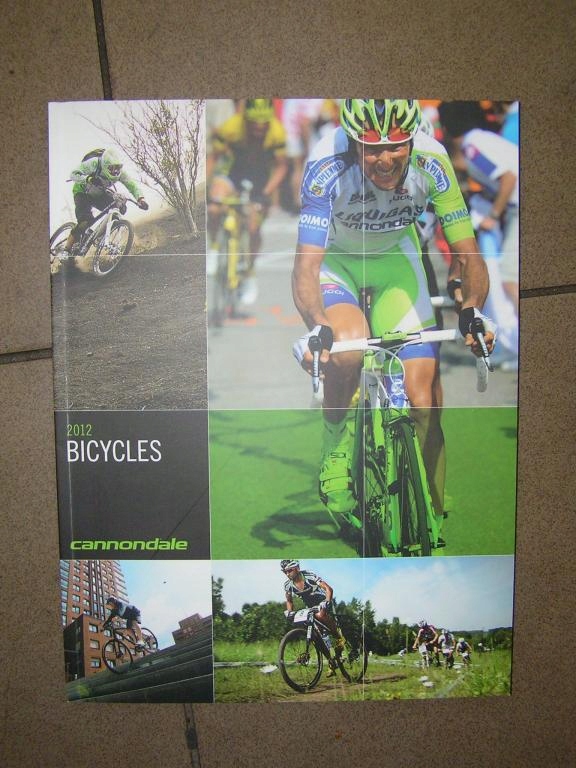 CANNONDALE katalog 2012 NOWY Bialy KRUK !