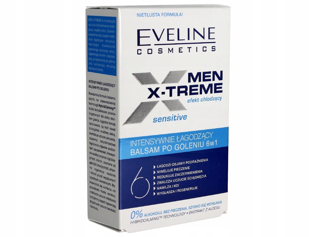 Eveline Men X-Treme 6w1 balsam po goleniu intensyw