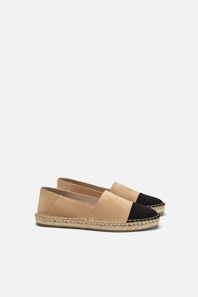 ZARA ESPADRYLE Z PLECIONKI Z ESPARTO 41 26,6 CM