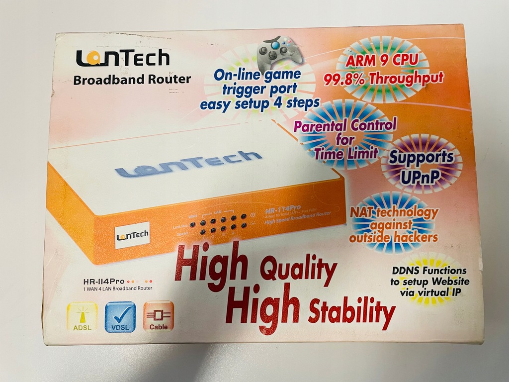 ROUTER LANTECH HR-114PRO