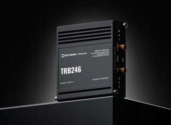 Bramka IoT Teltonika LTE Cat 4 RS232/RS485, Ethernet, DUAL SIM - TRB246