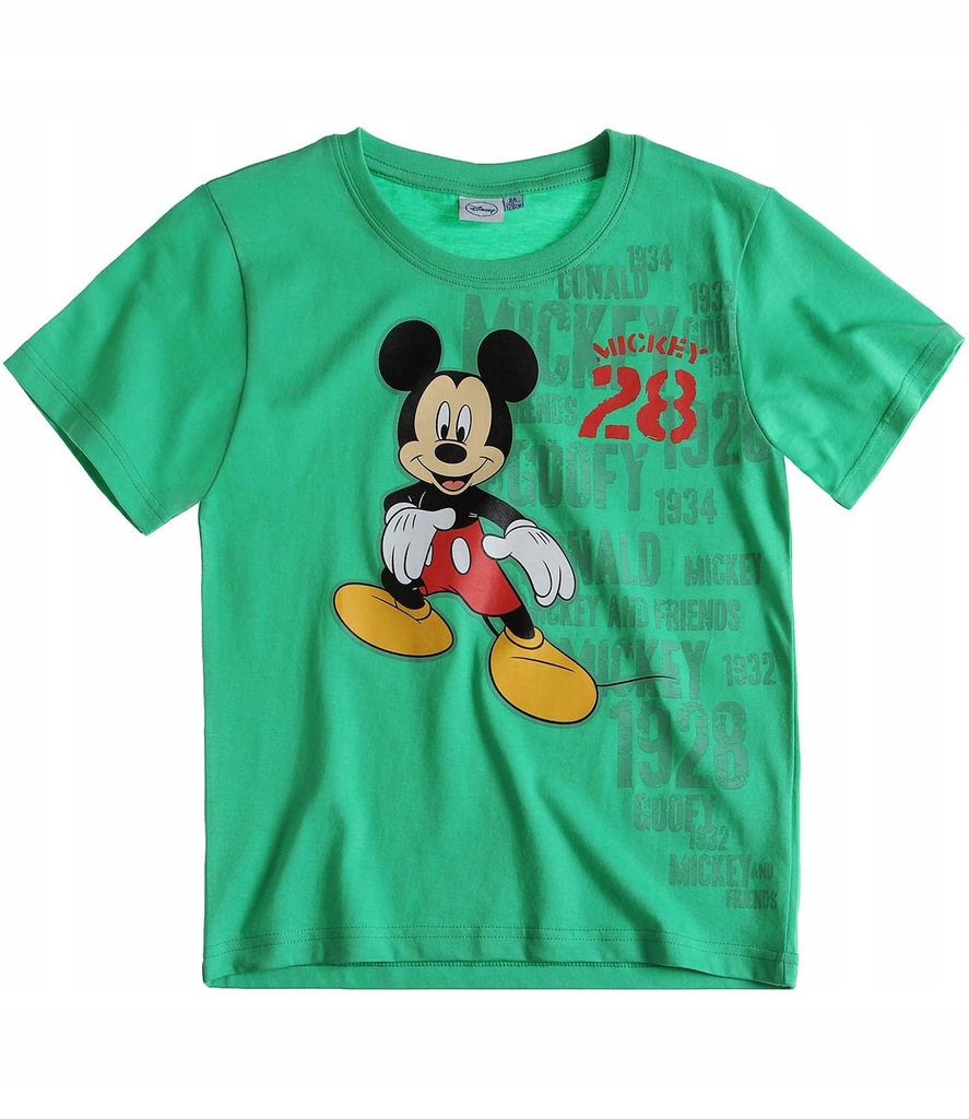 Disney Myszka Miki Mickey 128 koszulka chłopięca