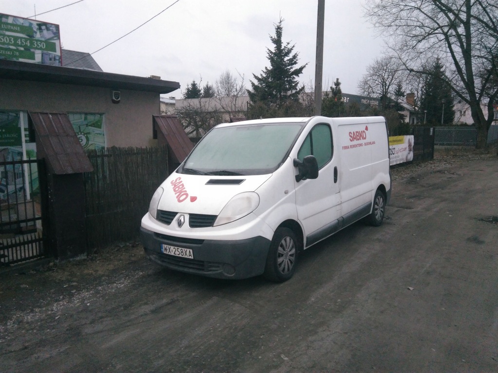 Renault Trafic 2006 uszkodzony