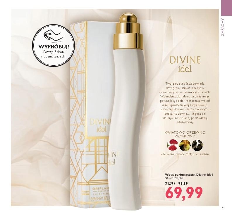 DIVINE IDOL WODA PERFUM Oriflame oryginalna FOLIA! - 9267561705 ...