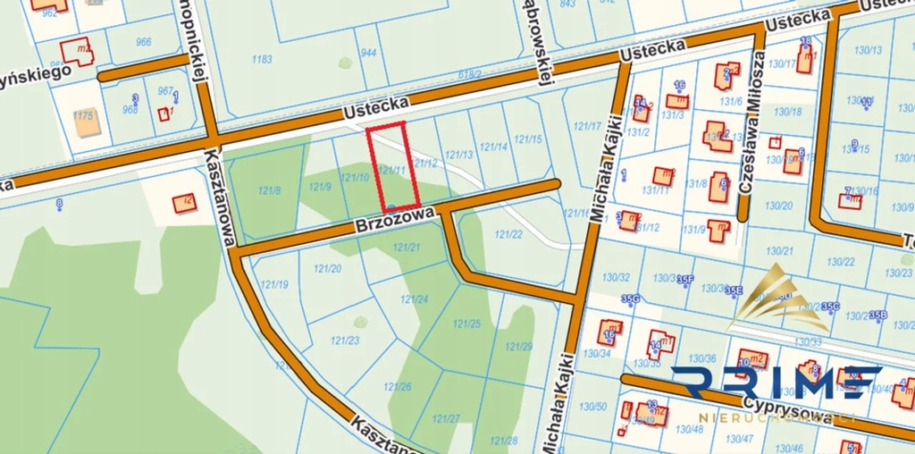 Działka, Ustka, Słupski (pow.), 1095 m²