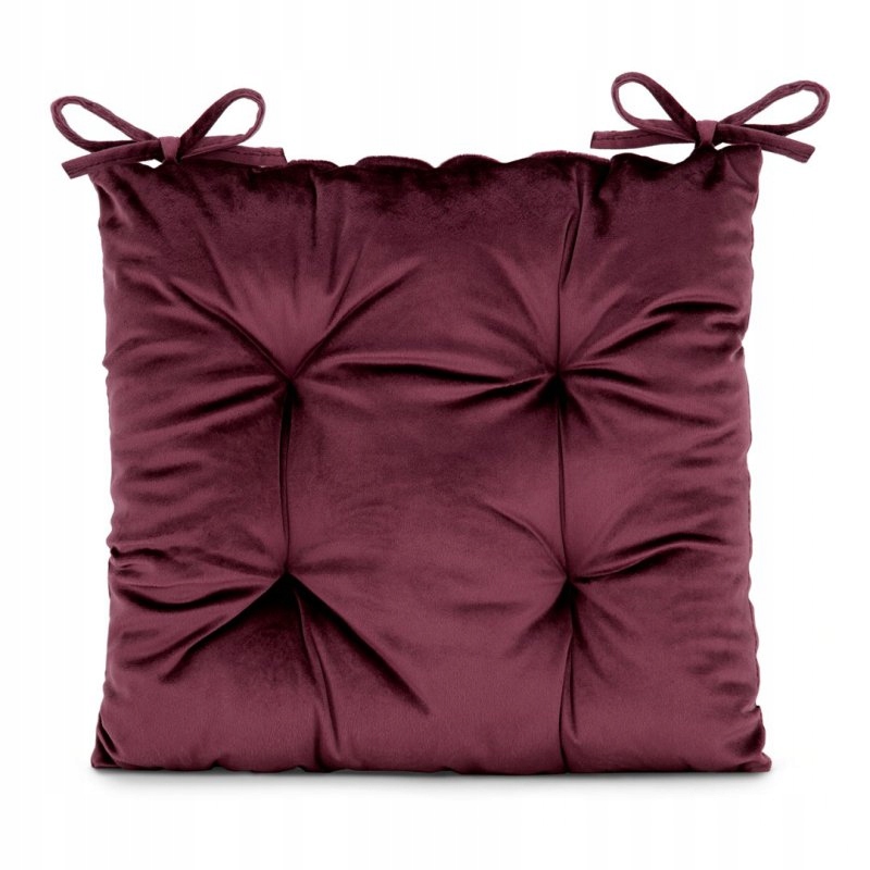 CHAIRCUSHION AH ALEKSA BURGUNDY 40X40