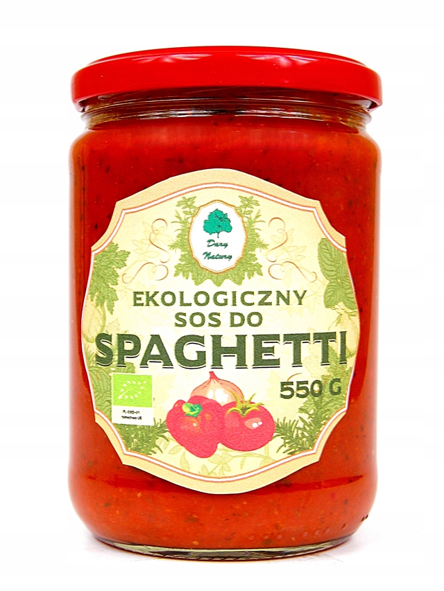 Sos do spaghetti 550g DARY NATURY BIO