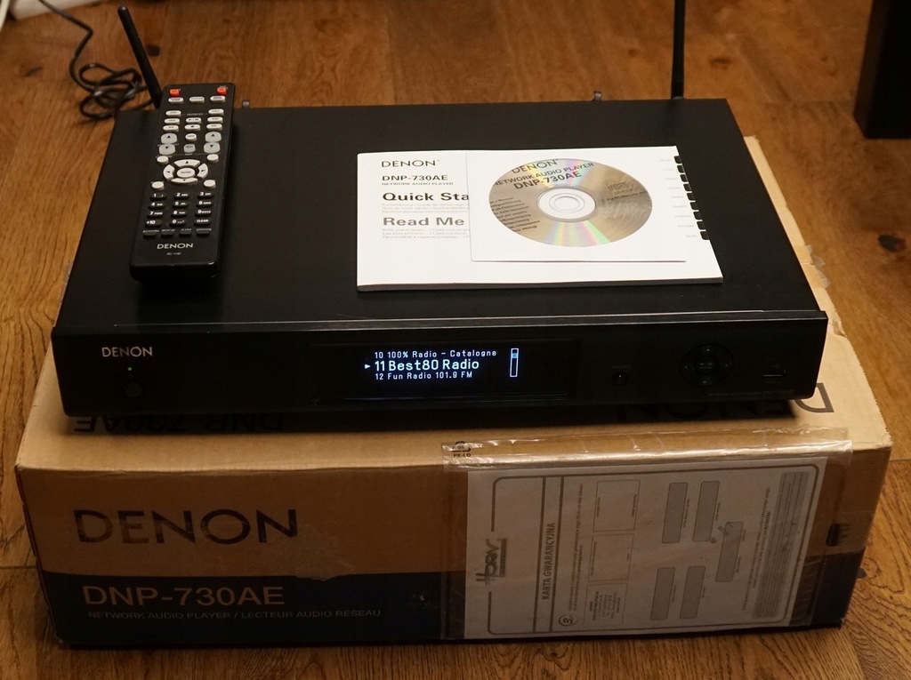 DENON DNP-730AE IDEALNY odtwarzacz sieciowy