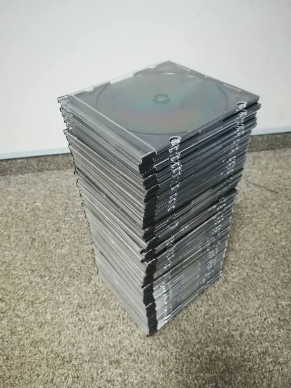 CD pudełka oprawki na płyty