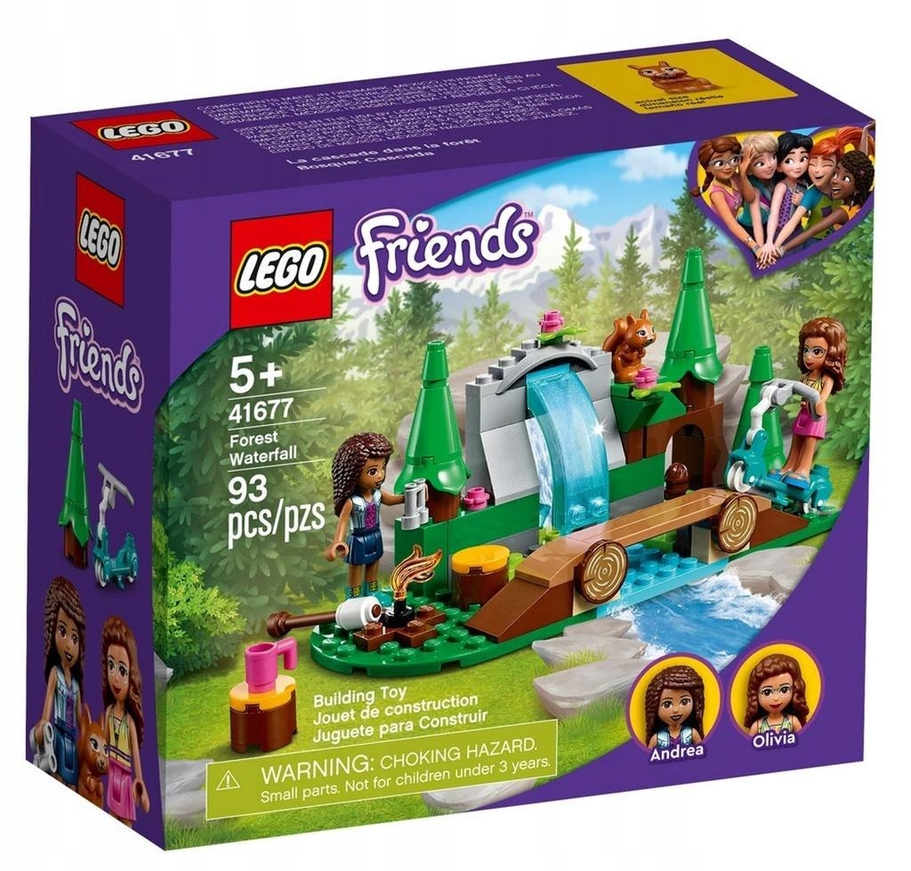 Lego FRIENDS 41677 Leśny wodospad