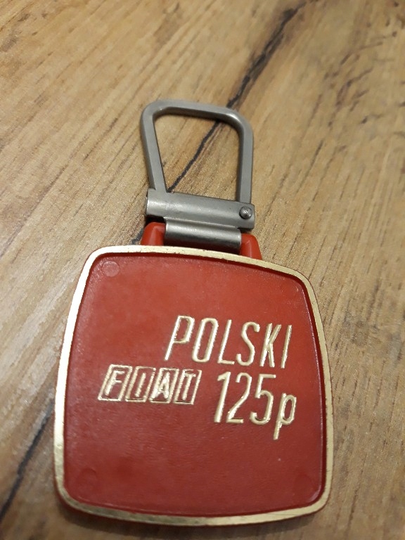 PRL brelok polski fiat 125p