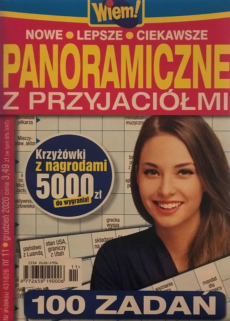 11/2020 PANORAMICZNE Z PRZYJACIÓŁMI KRZYŻÓWKI