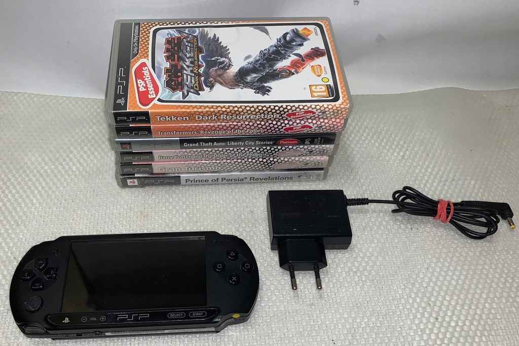 Używana Sony PSP E1004 +6xGRA +Karta pamięci