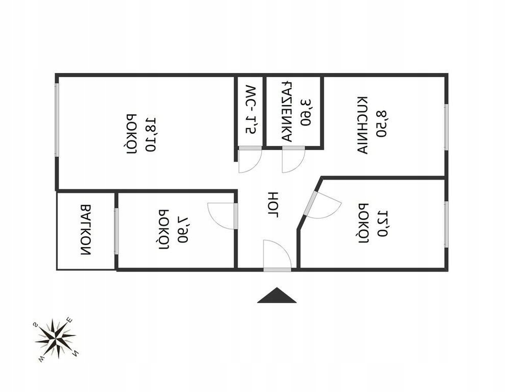 Mieszkanie, Rumia, Rumia, 62 m²
