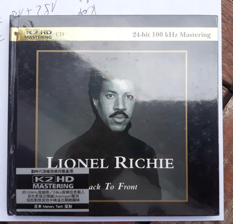Lionel Richie Back To Front the best K2HD jak SACD