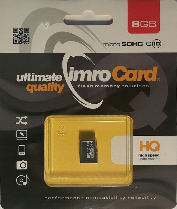 Karta pamięci IMRO 10 8G 8GB Class 10 Karta