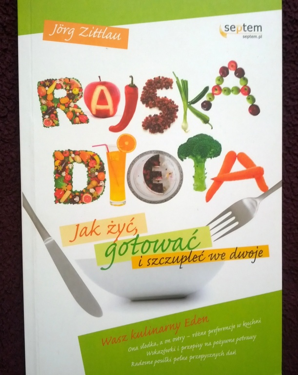 Książka kulinarna "Rajska Dieta"