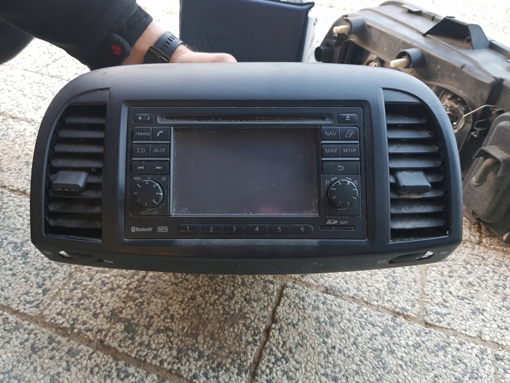 NISSAN MICRA K12 RADIO NAWIGACJA