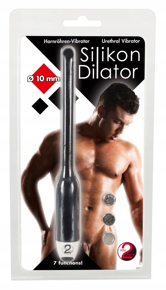 Silicone Dilator black 10 mm