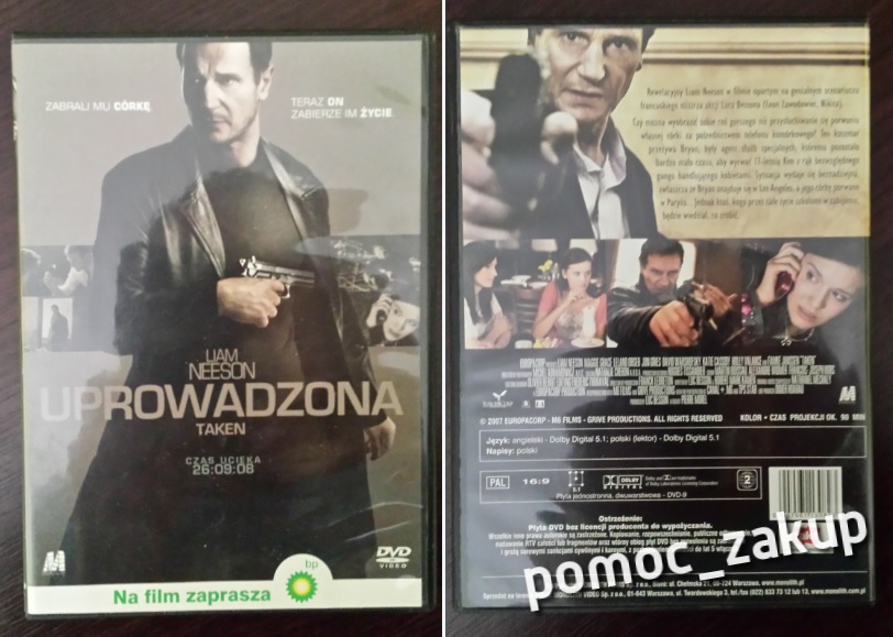 Uprowadzona taken (DVD)