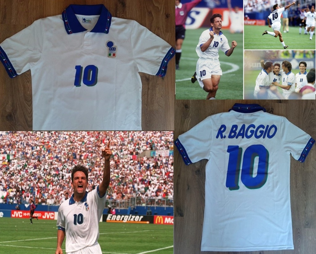 Italia Diadora Roberto Baggio #10 Włochy Italy