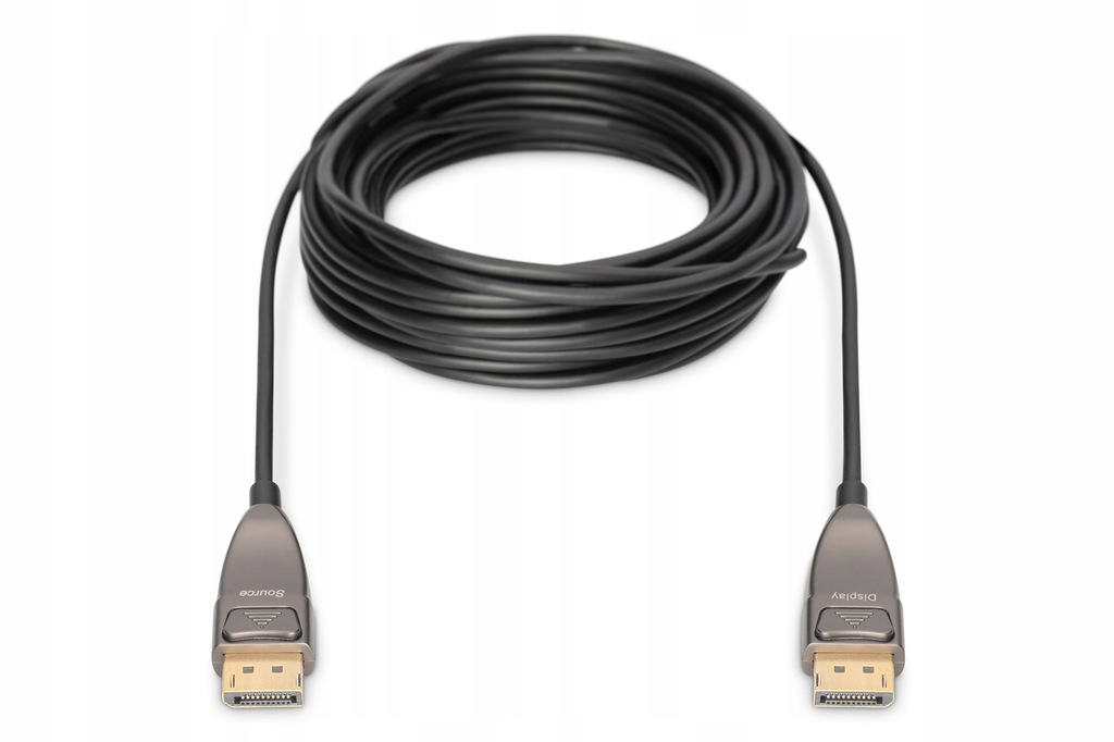 Kabel DIGITUS połączeniowy hybrydowy AOC DisplayPort 1.4 8K60Hz UHD DP/DP