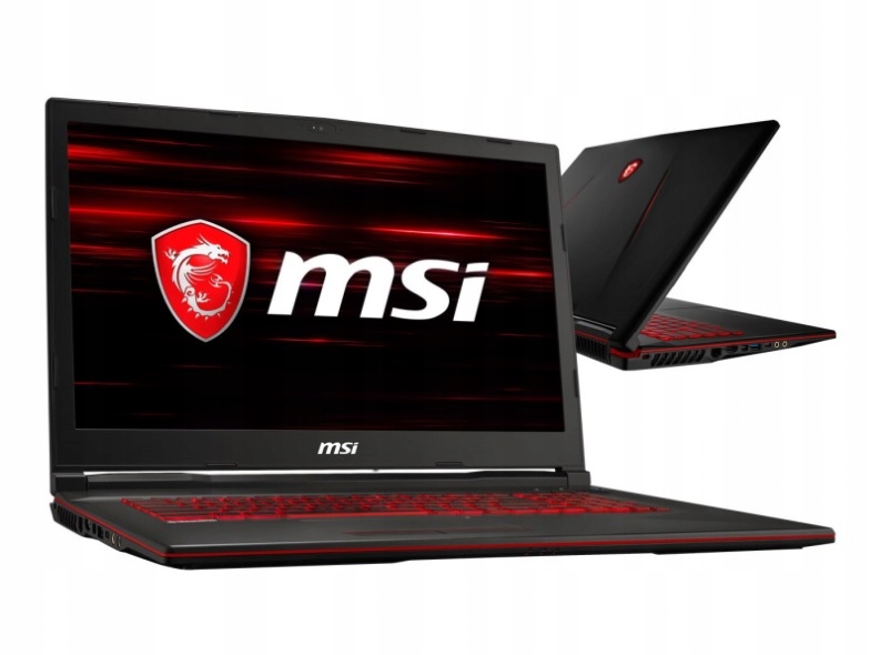 MSI GF75 Thin 9SC i7-9750H 64GB 2TB SSD+1TB GTX1650 FHD W10 Czarny mat