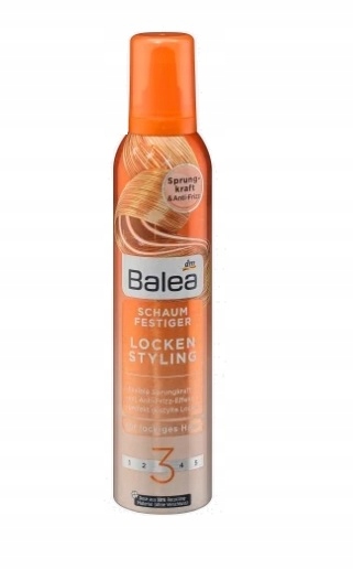 Balea, Pianka do włosów kręconych, 250 ml