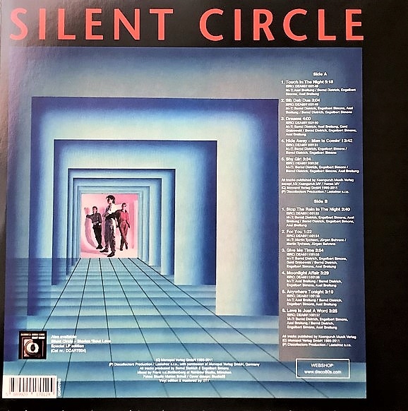 Купить Silent Circle - No 1 2021 АЛЬБОМ LP 12' ВИНИЛ ИТАЛО: отзывы ...