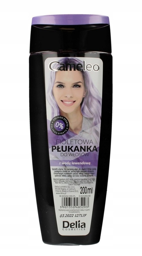 Delia Cosmetics Cameleo Płukanka do włosów fioleto