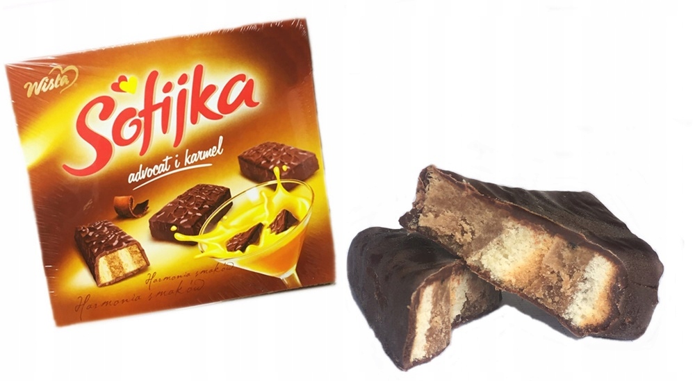 Sofijka czekoladki advocat i karmel Wisła 2,5kg