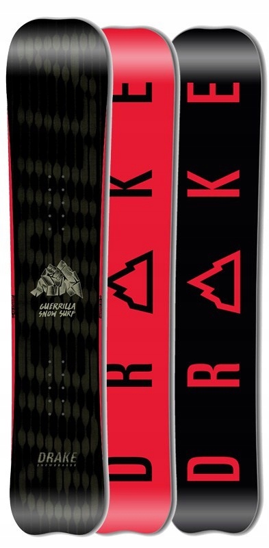 Deska snowboardowa Drake Guerrilla Black 154cm