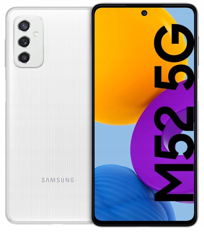 Samsung Galaxy M52 5G 6GB / 128 GB Biały