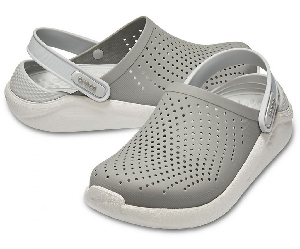 Kapcie Damskie Crocs LITERIDE szare M9 42/43