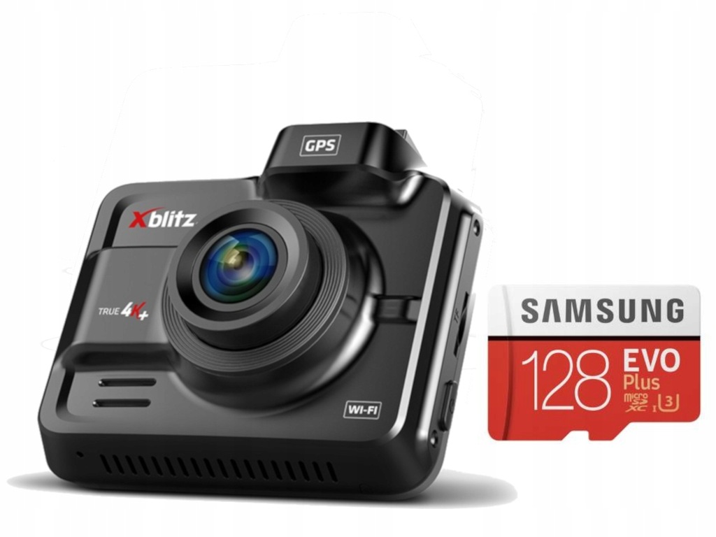 Rejestrator jazdy Xblitz TRUE 4K+ +Karta 128GB - 10247170926