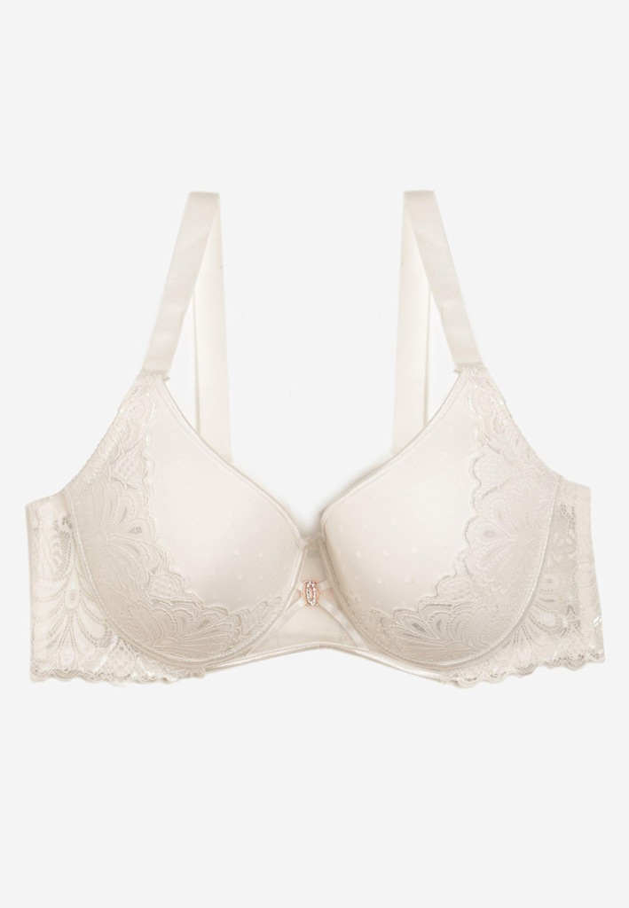 Born2Be Jasnobeżowy Biustonosz damski 75D Full Cup