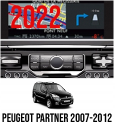 MAPA NAWIGACJA RNEG PEUGEOT PARTNER 2007-2012 NOWE