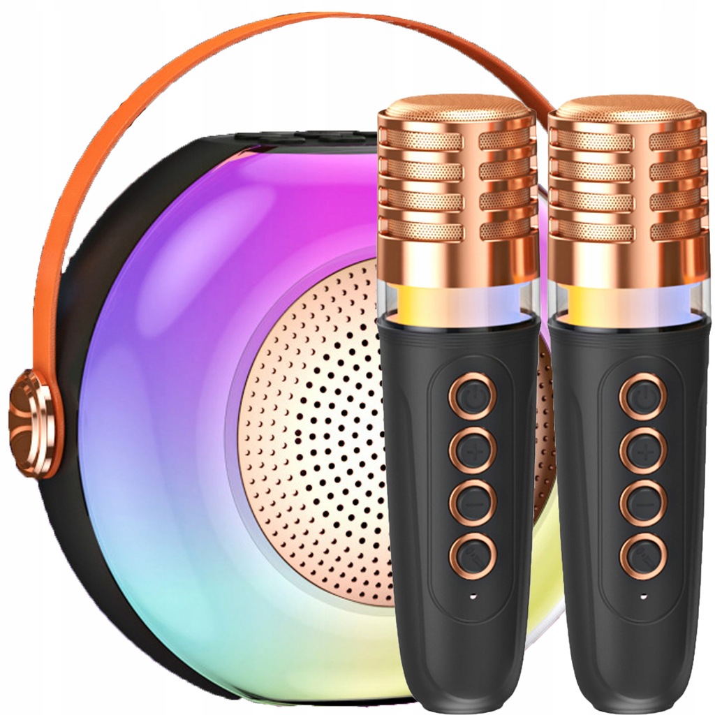 MIKROFON DLA DZIECI ZESTAW KARAOKE BEZPRZEWOD