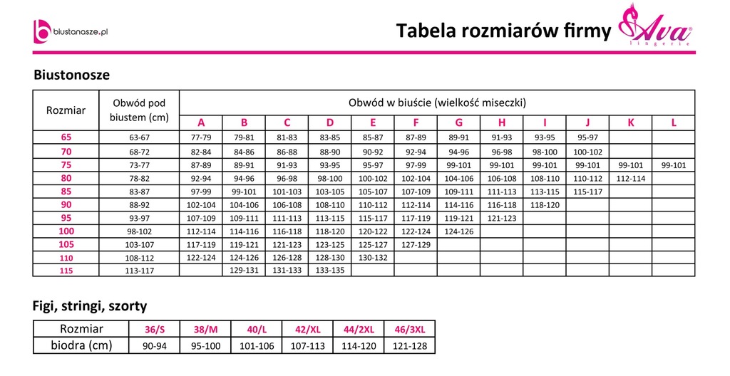 Biustonosz AVA 1266 push up rozmiar 75B - 7074358045 - oficjalne ...