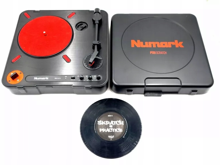 難あり おまけ多数 Numark PT01 Scratch ポータブル Numark PT01 Scratch Portable DJ Turntable | Sweetwater