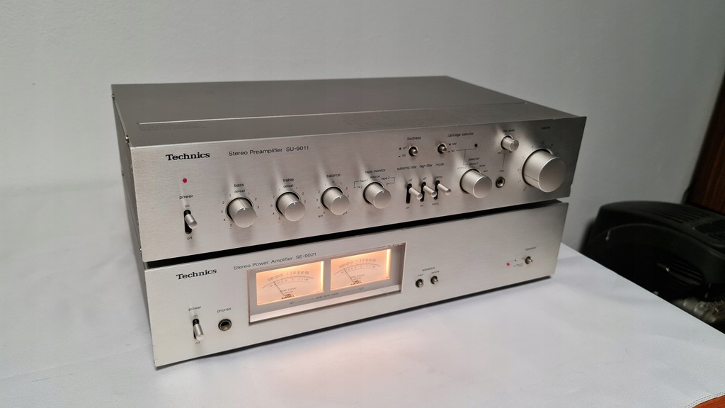 Technics SU-9011+SE-9021 Super Wzmacniacz stereo